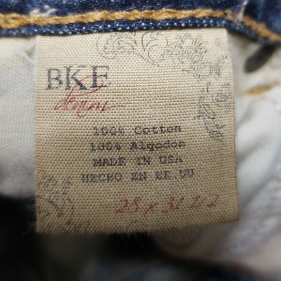 ☆ BKE Denim  jeans size 28 - Picture 6 of 8